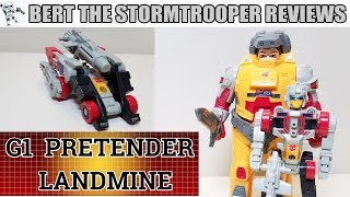Transformers Generation 1 Pretender LANDMINE Review! Bert the Stormtrooper Reviews!