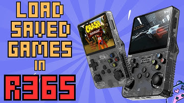 R36S - How To Load Games In R36S Console (2025) | Load Saved Game In R36S Console