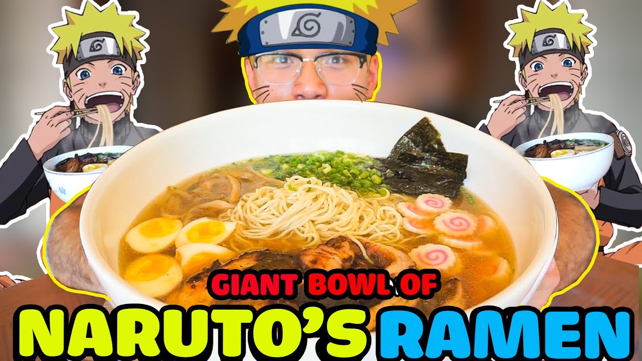How to cook a GIANT BOWL of RAMEN - YouTube