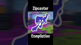 Zipcaster Compilation with the Splatana Stamper!!! #splatoon #splatoon3 #splatanastamper #zipcaster