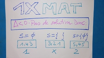 1XMAT. Ensemble vide. Comment noter l