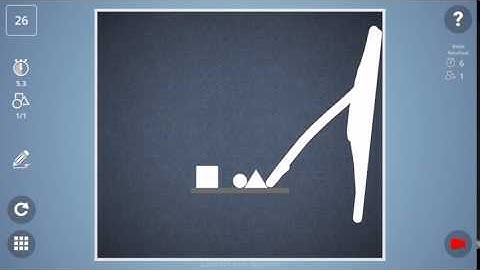 Check out how I solved level 26 in Brain It On! #BrainItOn