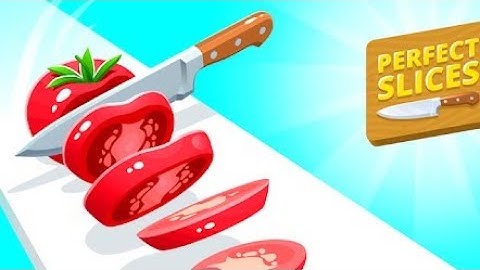 Perfect Slices - All Level gameplay Android, iOs (Level 21-22)