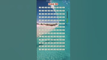 Can you find 38? #puzzle #brainteaser #numberchallenge #shorts