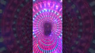 Bright neon tunnel background #short #shorts #background #screensaver