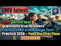 dmv permit test questions and answers Florida DMV Knowledge Test Practice 2026