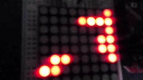 ８ｘ８ドットマトリクスで文字表示（Arduino）