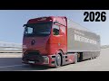 New 2026 2026 Mercedes Actros Test Drive in Europe 🚛