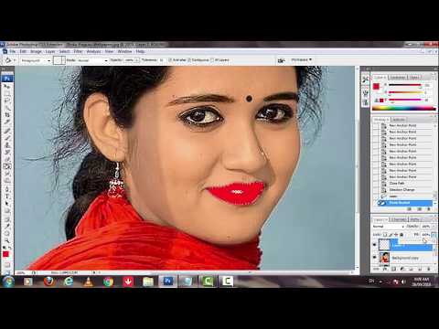 photoshop tutorial  hindi-  PHOTO Editing  photoshop cs effect