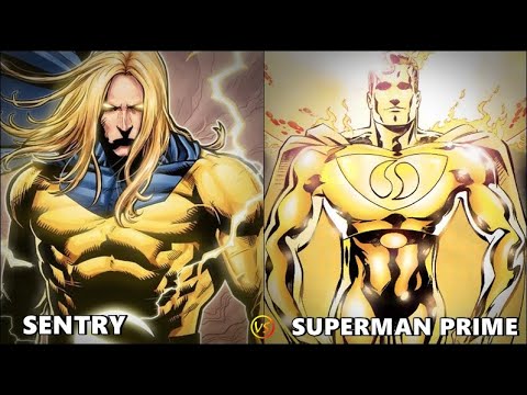 Superman One Million Prime Vs Sentry 1 Million Powers Break Down Explained In Hindi Youtube