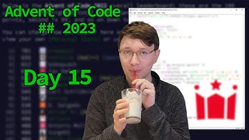Advent of Code 2023 Day 15 Solve