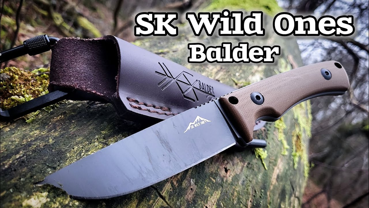 SK Wild Ones Borsa portaspezie in vera pelle, con 6 barattoli, per campeggio e attività all'aperto