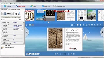3Dbook Course: How to make 3dbook auto flip with 3D PageFlip Standard