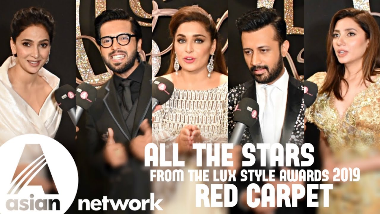 atif aslam wife at lux award atif aslam wife at lux award
