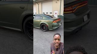 Hellcat Redeye Widebody Doing Burnout