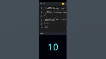 ⏳ Glitch Countdown — Futuristic Digital Timer with Animated Effect ⚡ #coding #programming #animation
