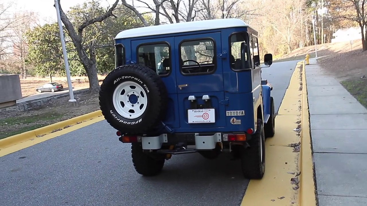 1981 Toyota Land Cruiser Fj40 For Sale Youtube