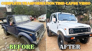 Rusty to Roadworthy: Epic Gypsy Restoration Saga I Complete Gypsy Modification Time-Lapse Video