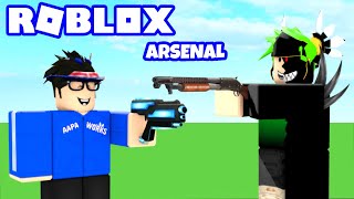 ROBLOX Arsenal with MuneebParwazMP (HE WAS SO GOOD)