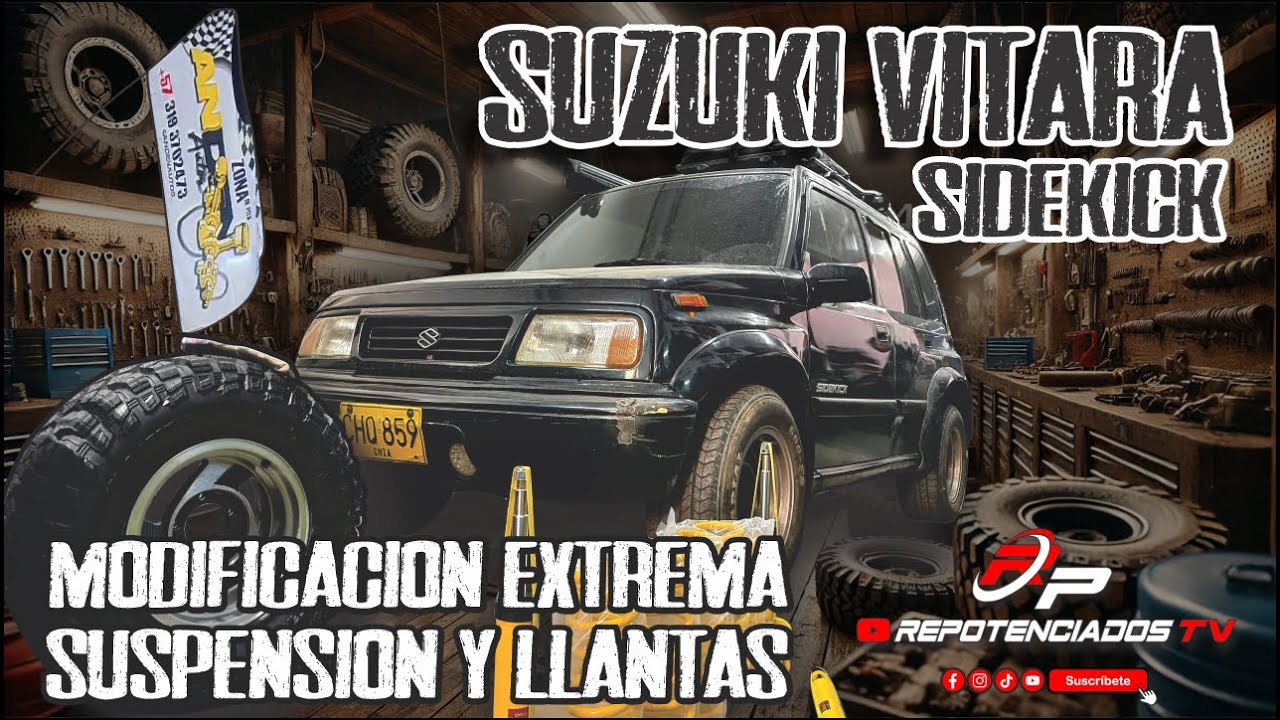 🇯🇵 SUZUKI VITARA SIDEKICK 🇯🇵 |  SUSPENSION CON LIFT DE 2