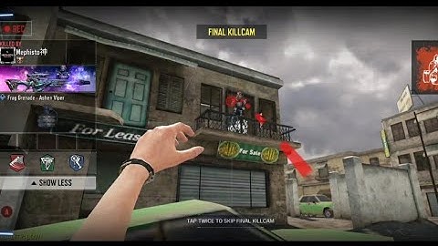 The only final killcam you will ever want in codm.