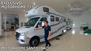 EXCLUSIVO: MOTORHOME SANTO INÁCIO 7.1 SI  CHASSI MERCEDES SPRINTER 516 RODADO DUPLO