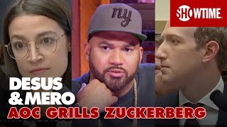 Mark Zuckerberg Stumbles Through Grilling by AOC | DESUS \& MERO | SHOWTIME