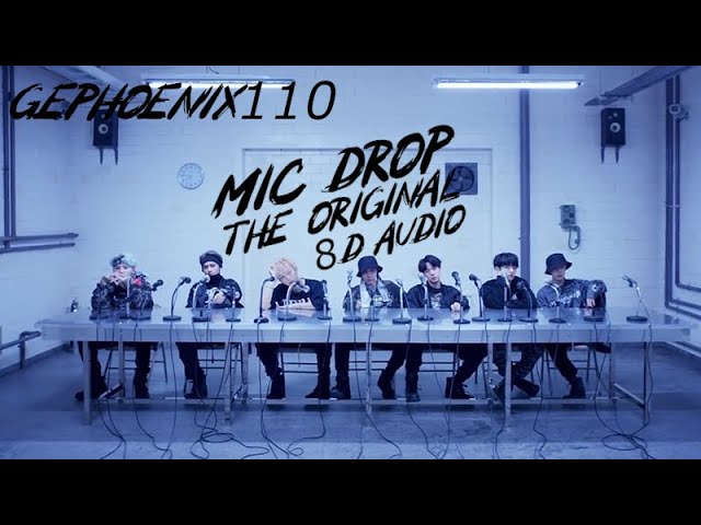 BTS (방탄소년단) - MIC Drop Original version (8d audio)(best version) class=