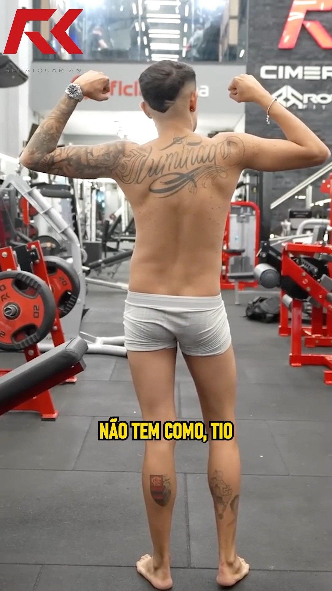 TEVE EVOLUÇÃO NO FÍSICO DO CREMOSINHO? #renatocariani #juliobalestrin #toguro #cremosinho #avaliaçao