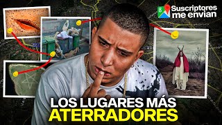 REACCIONANDO a las CASAS de mi SEGUIDORES #4 ESPECIAL: lugares ATERRADORES 💀 por GOOGLE MAPS📍🌎