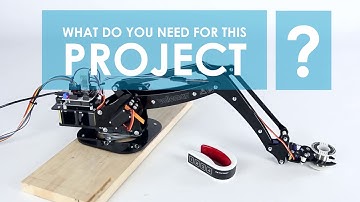 Velleman Robot Arm with Tactigon