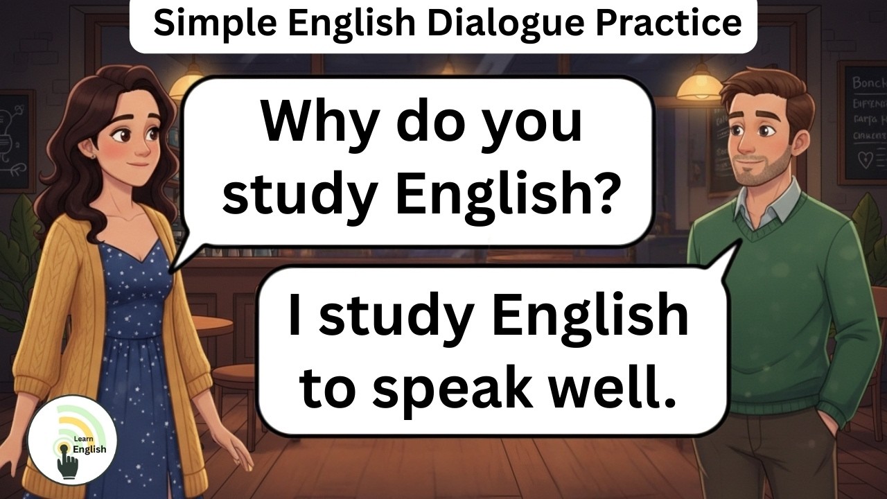 Simple Dialog Rational Conversation Simple English Dialogue Practice | Daily Speaking for Beginners ...