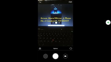 Mirror A Phone On A Computer using AirDroid/AirMirror: No Root Needed