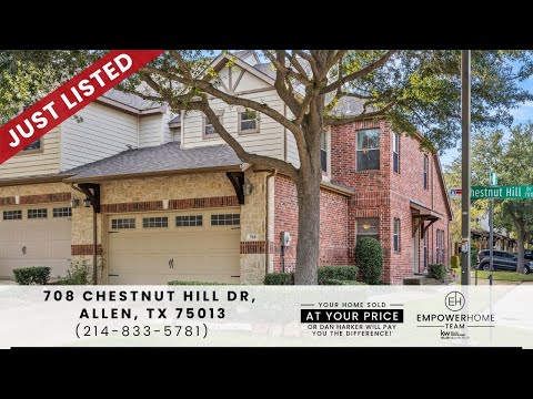 708 Chestnut Hill Dr, Allen, TX home video tour