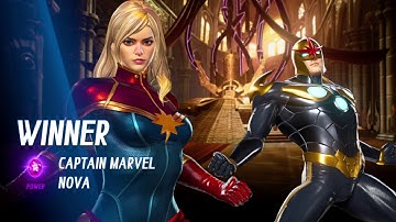 MARVEL VS. CAPCOM: INFINITE Arcade Mode: Nova & Captain Marvel 2/2