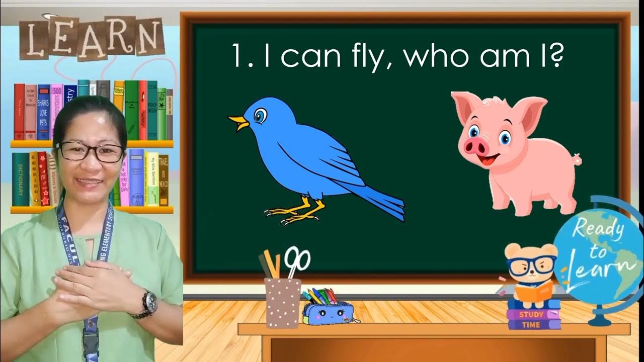 Grade1Quarter 4Give the meaning of Words using Clues YouTube