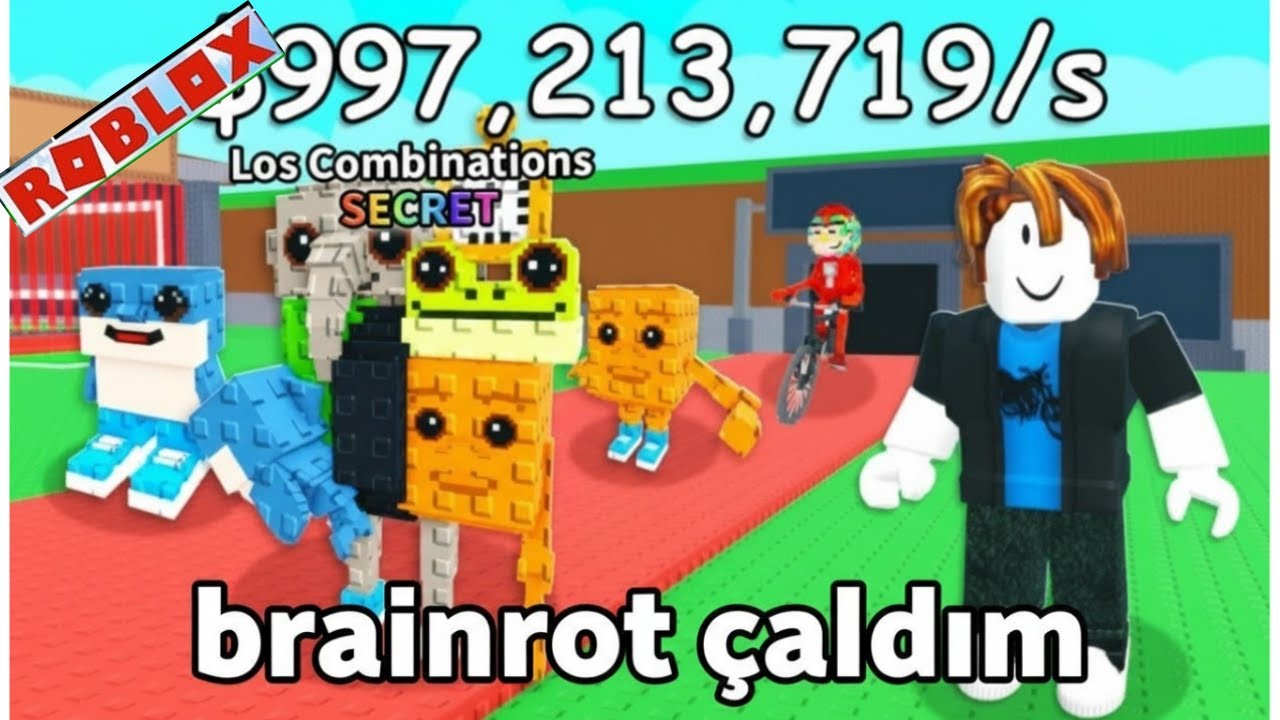 BRAİNROTLARI ÇALDIM! - Roblox Steal A Brainrot
