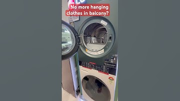 LG Ka 13Kg WashTower, No need to air dry clothes 👍🏻 #washingmachine #dryer