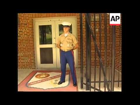 USA: MARINES TRAINING AT MARINE CORPS SECURITY GUARD SCHOOL