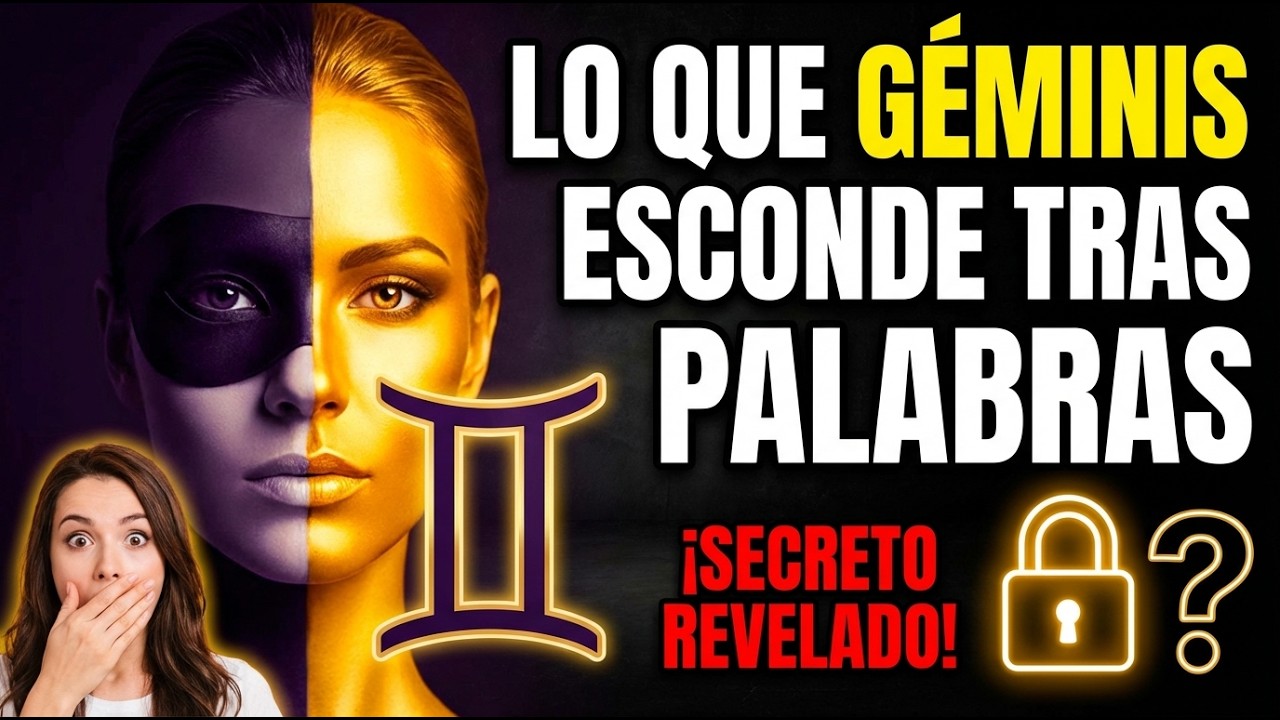 Lo que GÉMINIS esconde tras sus palabras... ¡CUIDADO! #Geminis #Zodiaco #Astrologia #Signos