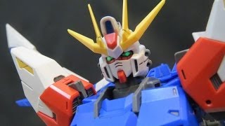 MG Build Strike Gundam (1: Unbox) Build Fighters Full Package plastic model review ガンプラ