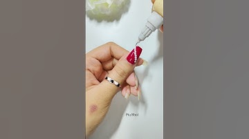 Easy Nail Art Design At Home 🏡💅 #nailart #piubhol #piubhol