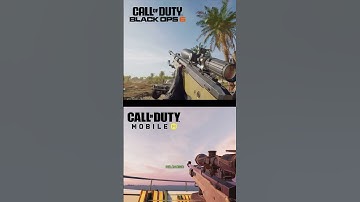 LW3A1 Frostline (BO6) VS LW3 Tundra (COD Mobile)