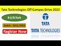 Tata Group Freshers Jobs Recruitment 2022 : Hiring Any Graduate as Software Engineer