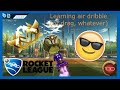 Rocket League - Aerial training (baby steps to freestyling)