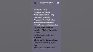 Thumbnail of Post Malone & Roddy Ricch - Cooped Up #hits #spotifylyrics #tiktok #trending #viralhits #postmalone
