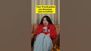 חבר שלך תוקע אותך כי אתה מדגדג 
