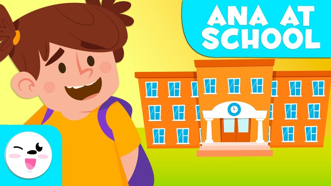 Anna at school - Stories for kids - YouTube