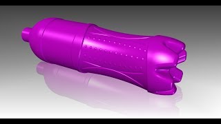 SOLID EDGE SURFACE TUTORIAL 25: BUTELKA PET / BOTTLE