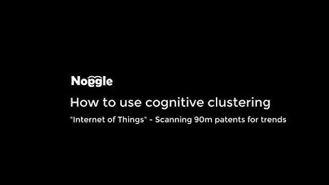 How to use cognitive clustering in 100 seconds